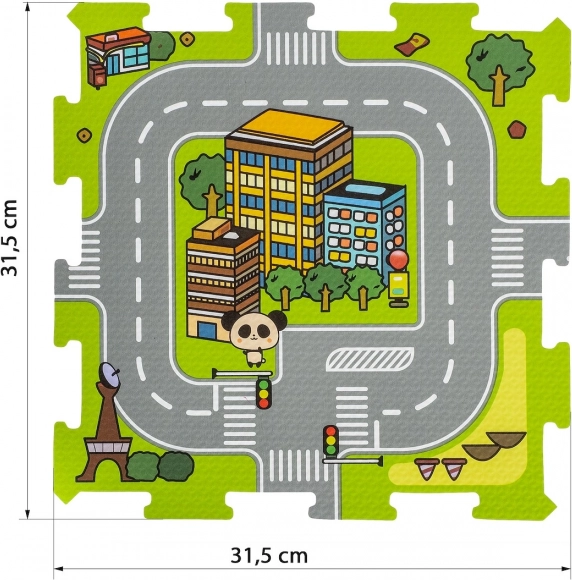 Silniční mapa pro autíčka