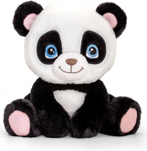 Keeleco panda – eko plyšová hračka 16 cm