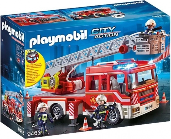 playmobil city action hasi čský vůz s výsuvným žebříkem