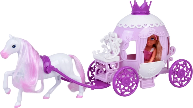 Kouzelný kočár tažený koněm