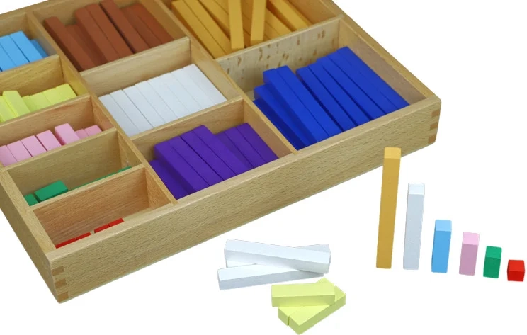 Názorná Montessori pomůcka pro počítání