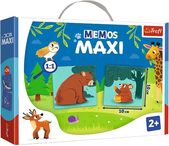 Memos Maxi – zvířata a jejich mláďata