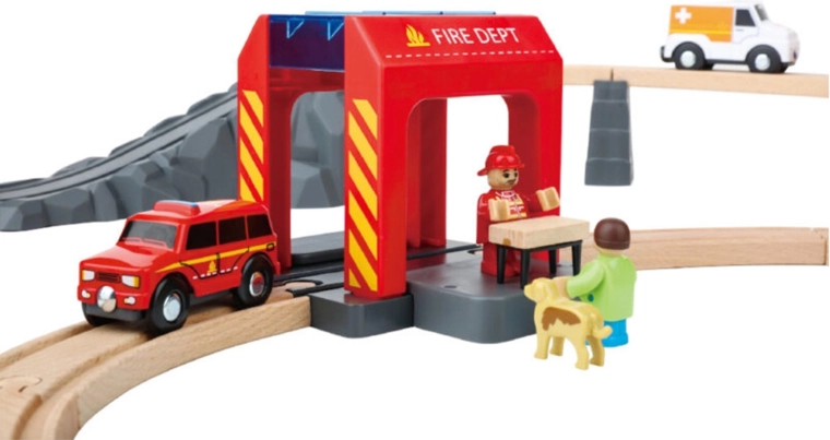 Hasičská stanice a akční doplňky