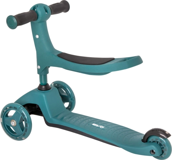 2v1: jezdítko se sedátkem i koloběžka