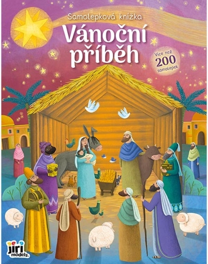 Samolepková knížka Vánoční příběh