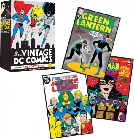 Chronicle Books 100 pohlednic z historie DC Comics