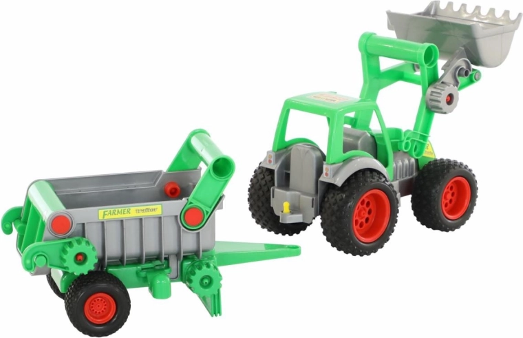 Sklopný přívěs s výklopným čelem