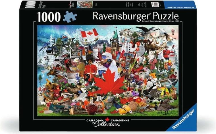 Ravensburger Puzzle Canadian Collection: Ó, Kanado 1000 dílků