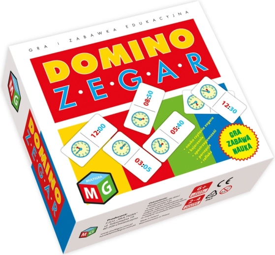 Vzdělávací domino Hodiny MULTIGRA