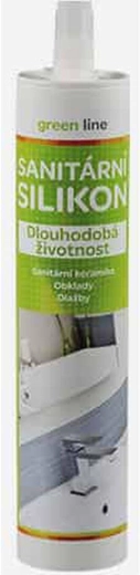 Sanitární silikon bílý 280 ml GREEN LINE