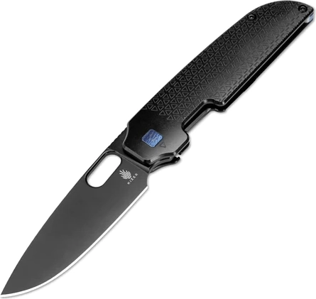 Kizer Varatas – kapesní zavírací nůž, černý titan, čepel 8,3 cm
