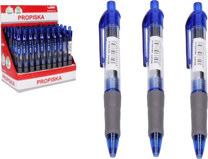 Propiska s modrou náplní 0,7 mm - 1 kus