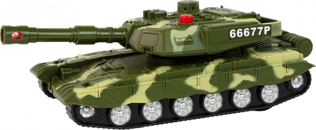 Tank s třecím pohonem