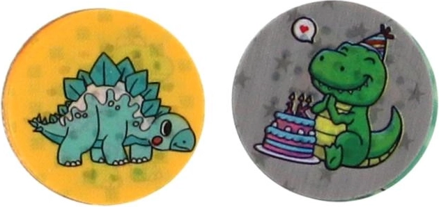 Samolepková kolečka s dinosaury