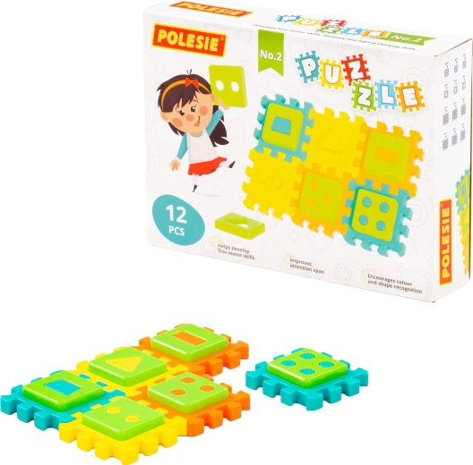 Dětské vkládací puzzle 12 dílů