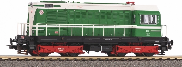 Dieselová lokomotiva T 435 Hektor ČSD, digitální se zvukem