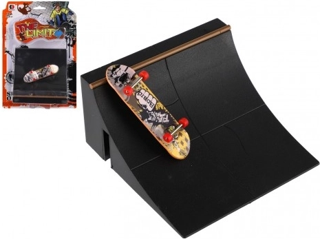 Prstový skateboard se šroubovacími díly a rampou, mix variant