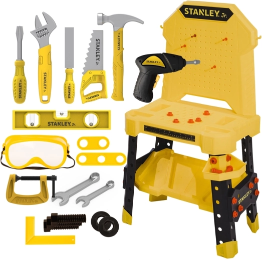 Realistické nástroje a doplňky v designu Stanley