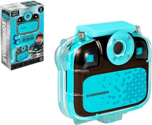 Voděodolná dětská sportovní kamera Vision Kids s USB nabíjením