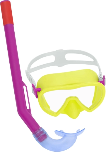 Bestway juniorské šnorchlovací set žlutý – maska a šnorchl