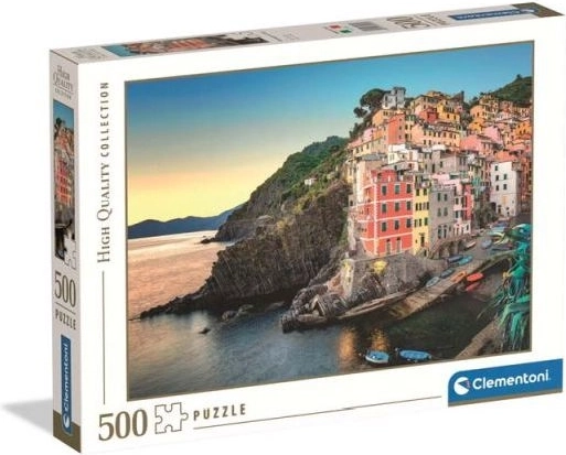 Puzzle Clementoni Riomaggiore Coast 500 dílků