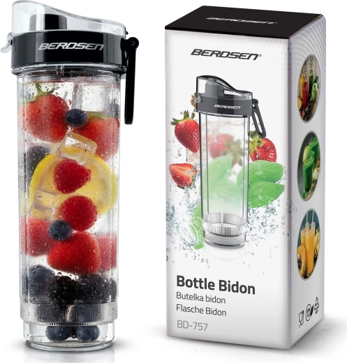 Sportovní láhev s ústním pítkem 570 ml BERDSEN