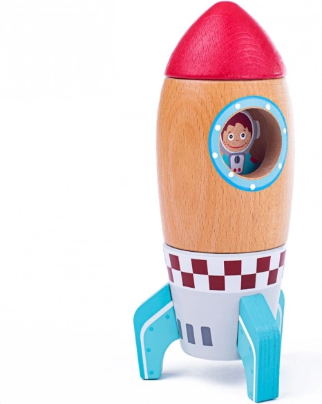 Dřevěná raketa pro děti