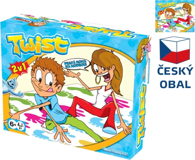 Společenská hra Twister pro děti od 6 let