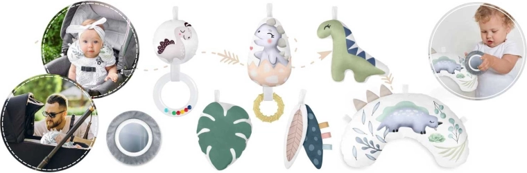 7 závěsných hraček pro smyslový rozvoj