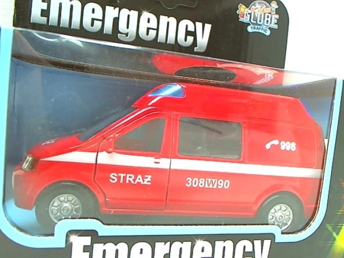 Hasičská dodávka van 14 cm