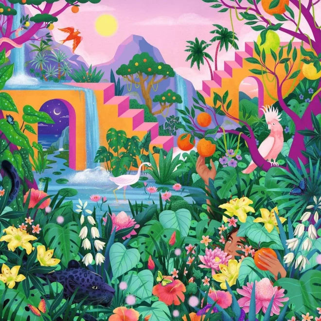 Ravensburger čtvercové puzzle Art & Soul: úžasná příroda 750 dílků