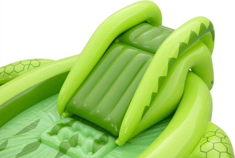 Měkká skluzavka s bezpečným dojezdem