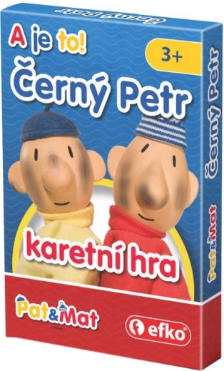 Karetní hra Černý Petr Pat a Mat EFKO