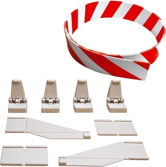 Mantinel a držáky pro autodráhy Carrera Evolution, Digital 132 a Digital 124 – sada 3 m