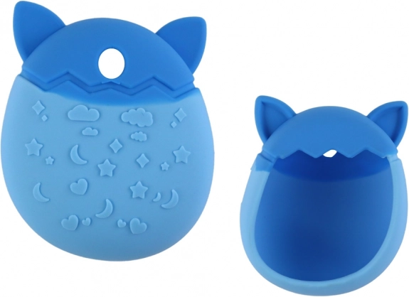 Silikonové pouzdro na Tamagotchi ve tvaru modré kočky