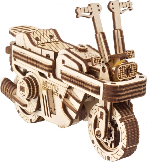 Ugears dřevěné mechanické puzzle – skládací skútr
