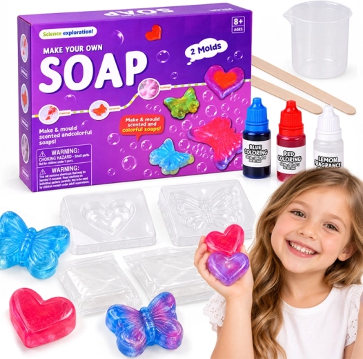 Kreativní sada pro výrobu voňavých mýdel DIY