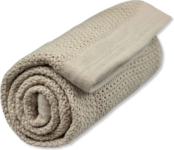 Vinter & Bloom deka soft grid organic pebble greige