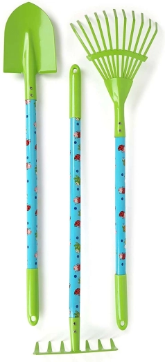 Odolné kovové nástroje v dětské velikosti