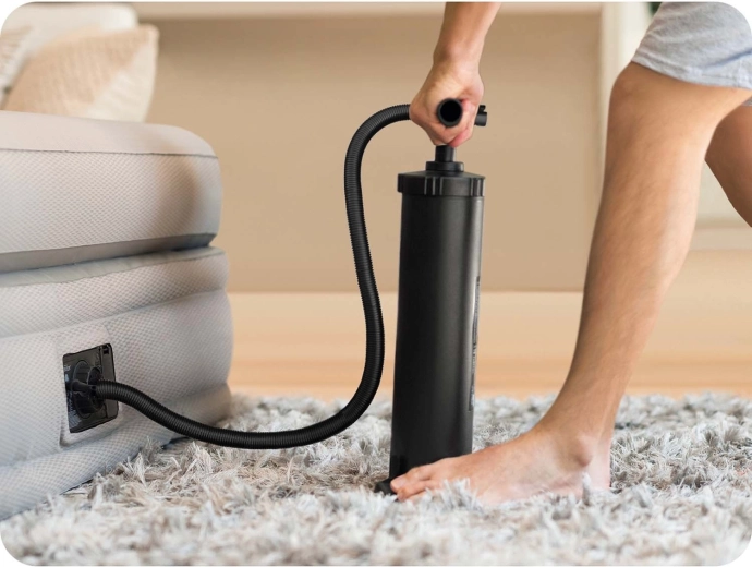 Stabilní a pohodlné pumpování