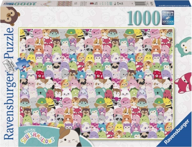 Puzzle 1000 dílků Ravensburger Squishmallows