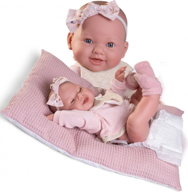 Realistická panenka miminko s měkčeným vinylovým tělem