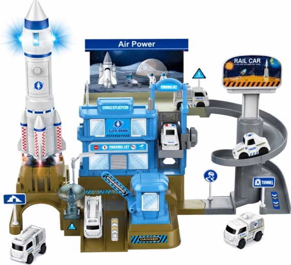 Víceúrovňový parkovací a jízdní systém