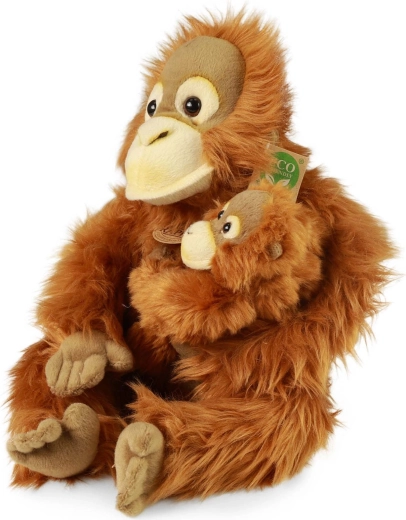 Rappa Plyšový orangutan s mládětem 28 cm ECO-FRIENDLY