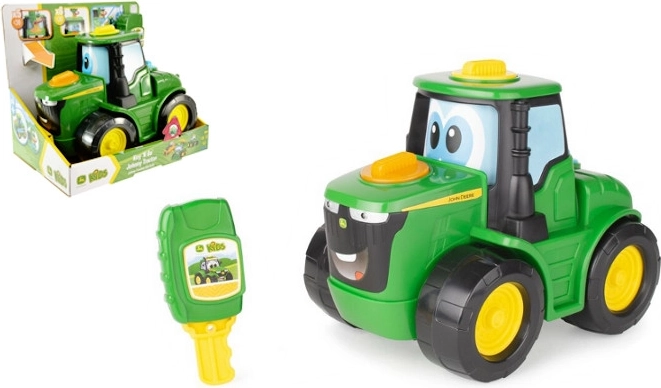 Tomy John Deere traktor Johnny na klíček