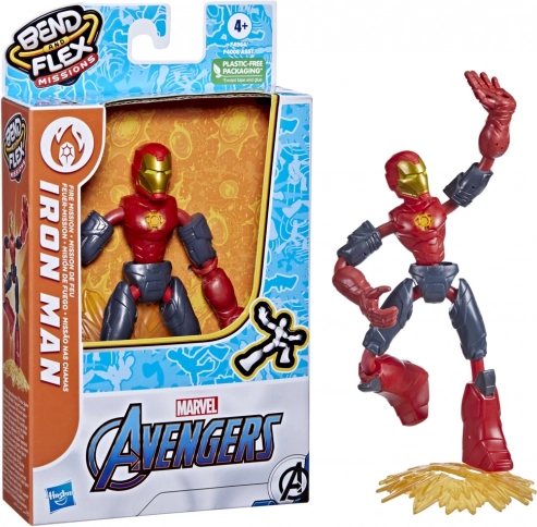 Avengers Bend and Flex ohebná akční figurka 15 cm