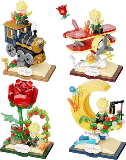 Kouzelná scéna na podstavci „Le Petit Prince“