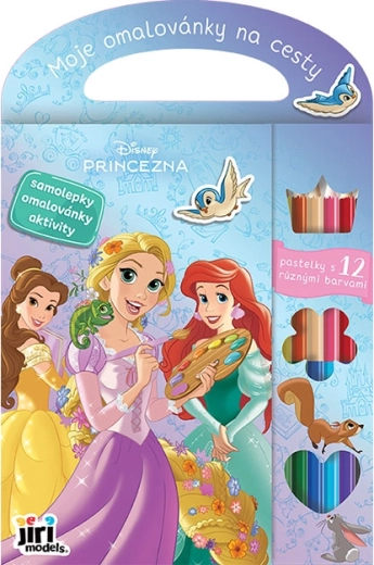 Moje omalovánky na cesty Disney Princezny