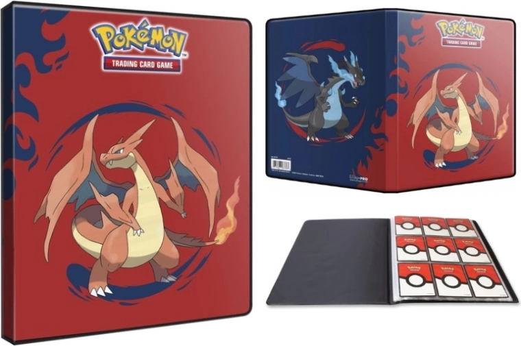 Ultra-Pro Pokémon album na karty 9-Pocket Portfolio Mega Charizard X/Y - 1 kus