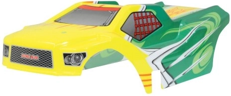 Aerodynamická karoserie X2CRT žlutá/zelená